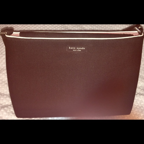 Kate Spade black canvas tote. Immaculate - Picture 2 of 8